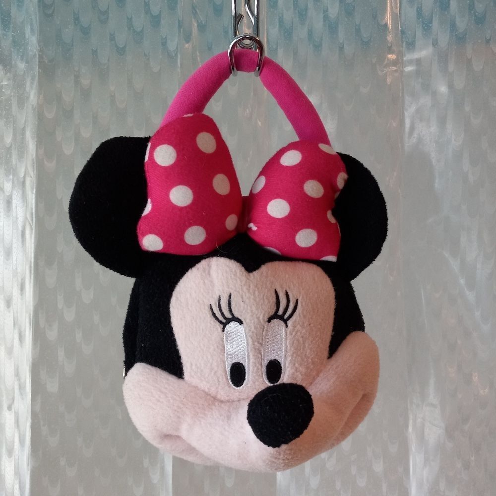 Disney Parks 10" Plush Minnie Mouse Purse